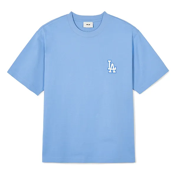 Áo Phông MLB Monogram Big Lux cổ điển LA Dodgers 3ATSM0343-07BLM Màu Xanh Blue - Thời trang - Vua Hàng Hiệu