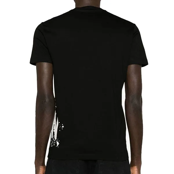 Áo Phông Nam Dsquared Tshirt With Logo S79GC0086S23009900 Black Màu Đen Size S - Thời trang - Vua Hàng Hiệu