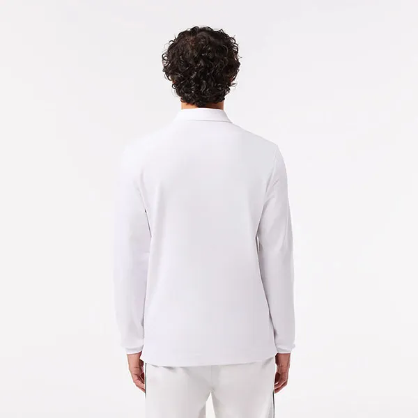 Áo Polo Dài Tay Nam Lacoste Smart Paris Long Sleeve Stretch Cotton Polo Shirt PH2481-10 Màu Trắng Size 3 - Thời trang - Vua Hàng Hiệu