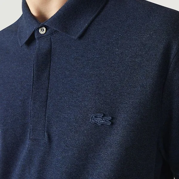 Áo Polo Nam Lacoste Men's Paris Polo Regular Fit Stretch PH5522 3GF Màu Xanh Blue Size 3 - Thời trang - Vua Hàng Hiệu