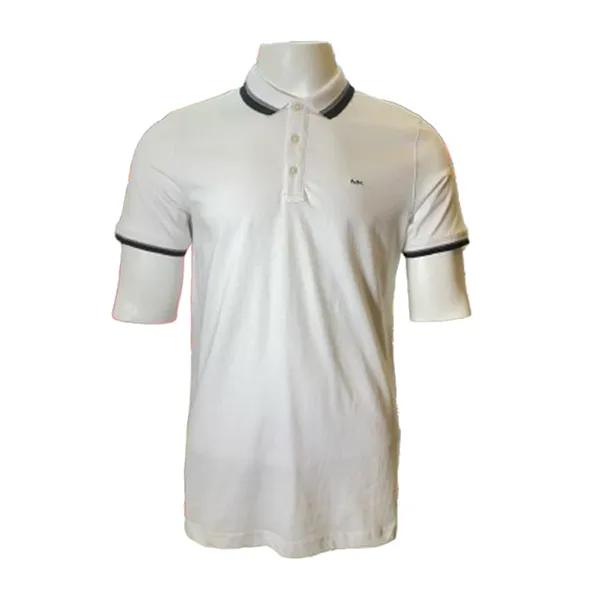 Áo Polo Nam Michael Kors MK KR3519BFV4 - PD04 Màu Trắng Size M
