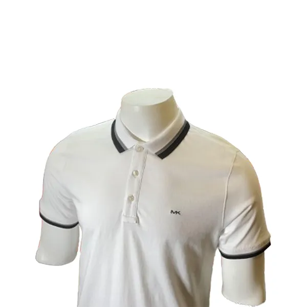 Áo Polo Nam Michael Kors MK KR3519BFV4 - PD04 Màu Trắng Size M
