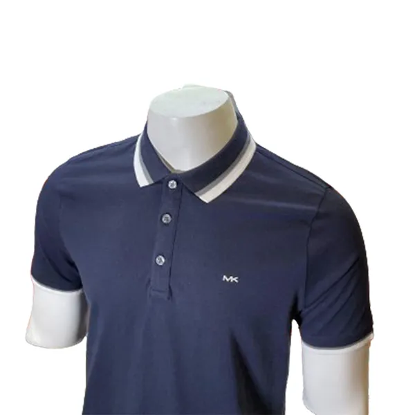 Áo Polo Nam Michael Kors MK KR3519BFV4 - PD04 Màu Xanh Đen Size M - Thời trang - Vua Hàng Hiệu