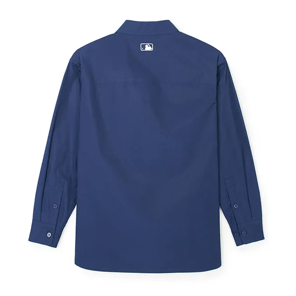 Áo Sơ Mi MLB Varsity Boston Red Sox 3AWSV0141-43NYS Màu Xanh Navy
