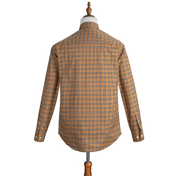 Áo Sơ Mi Nam Burberry Signature Vintage Ip Check Long Sleeve Shirt 8004263 Màu Kẻ Nâu Size M - Thời trang - Vua Hàng Hiệu