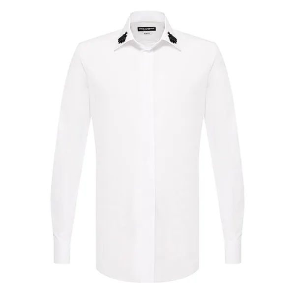 Áo Sơ Mi Nam Dolce & Gabbana D&G GOLD G5GB6Z Màu Trắng Size 37