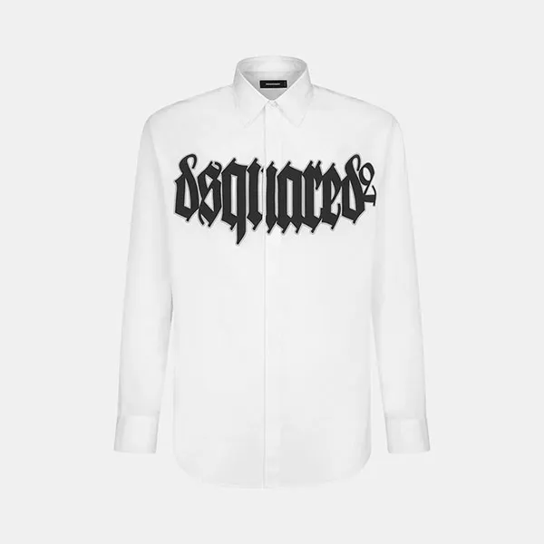 Áo Sơ Mi Nam Dsquared2 Men’s Shirt S74DM0809 S36275 100 White Màu Trắng Size 46 - Thời trang - Vua Hàng Hiệu