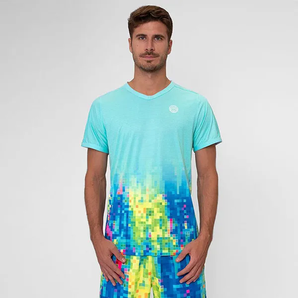 Áo Thun Nam Bidi Badu Melbourne 2024 V-Neck Tee Tshirt Màu Xanh Blue Size XL - Thời trang - Vua Hàng Hiệu