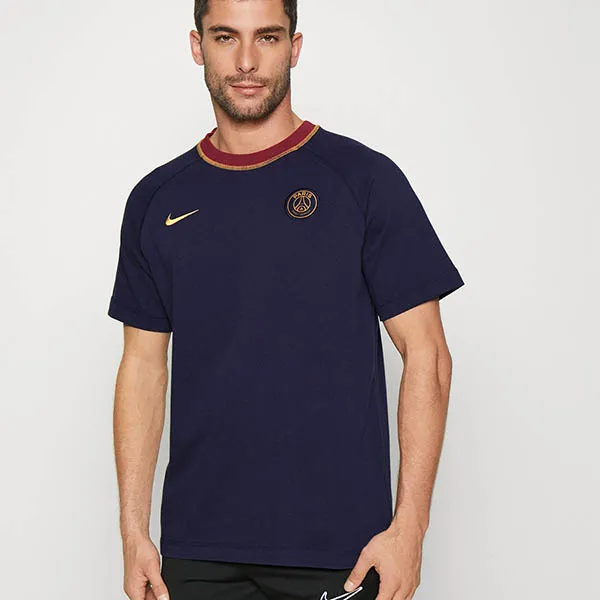 Áo Thun Nam Nike Performance Tshirt Màu Xanh Navy Size L