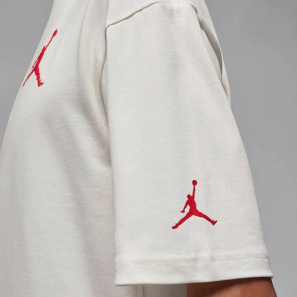 Áo Thun Nike Jordan Essentials Festive Tshirt FD7010-133 Màu Trắng Size M