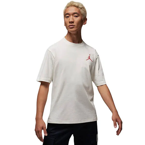 Áo Thun Nike Jordan Essentials Festive Tshirt FD7010-133 Màu Trắng Size M