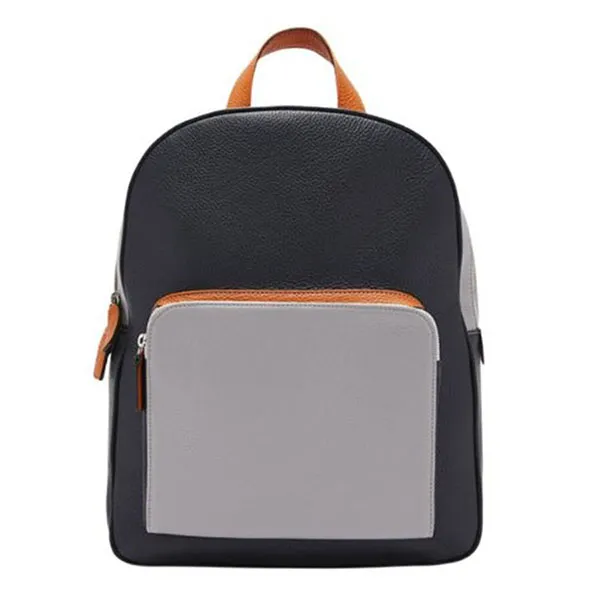 Balo Nam Biagini Burano Backpack Dark Blue Màu Xanh Blue