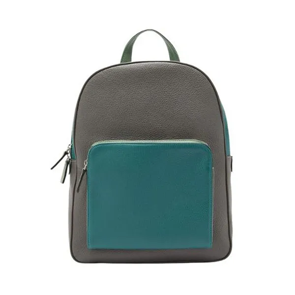 Balo Nam Biagini Burano Backpack Dark Green Màu Xanh Green