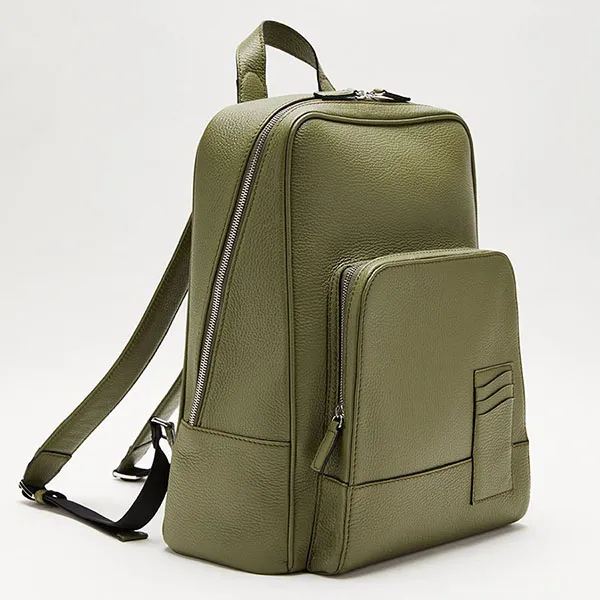 Balo Nam Biagini Tower Backpack Wasabi Màu Xanh Rêu