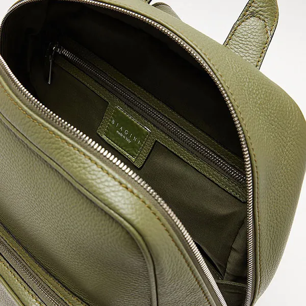 Balo Nam Biagini Tower Backpack Wasabi Màu Xanh Rêu
