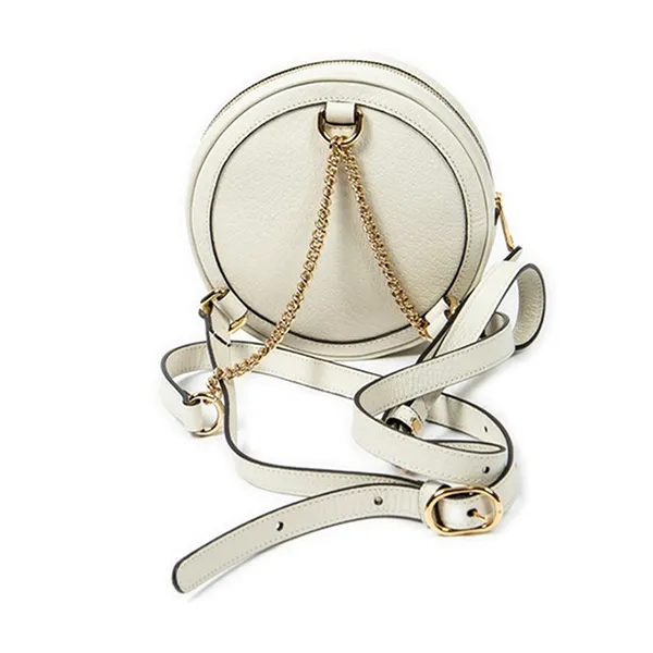 Balo Nữ Gucci GG Women Ophidia Mini Backpack In White Leather Màu Trắng - Túi xách - Vua Hàng Hiệu