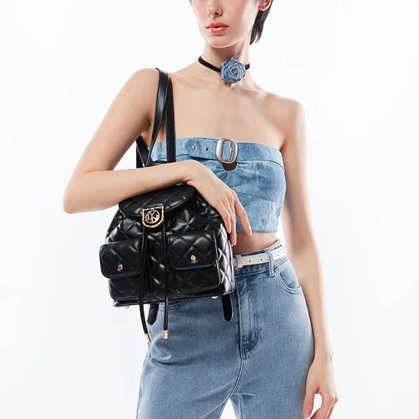 Balo Nữ Lyn Gambridge Backpacks LL23FBF256 Black Màu Đen