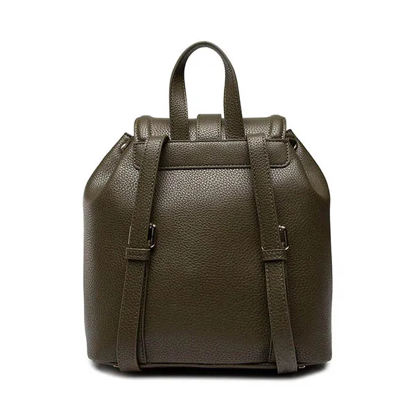 Balo Nữ Versace Jeans Couture Buckled Drawstring Backpack Màu Xanh Rêu - Túi xách - Vua Hàng Hiệu