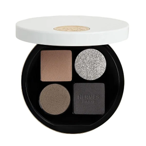 Bảng Phấn Mắt Hermès Ombres d'Hermès, Eye Shadow Quartet, Ombres Fumées Màu 05 - Ombres Fumées