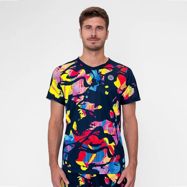 Bộ Quần Áo Cộc Tay Nam Bidi Badu Wild Arts V-Neck Phối Màu Size XS - Thời trang - Vua Hàng Hiệu