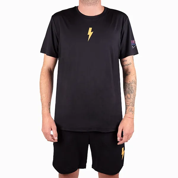 Bộ Quần Áo Cộc Tay Nam Hydrogen About P-Hub Padel Jersey Màu Đen Size S - Thời trang - Vua Hàng Hiệu