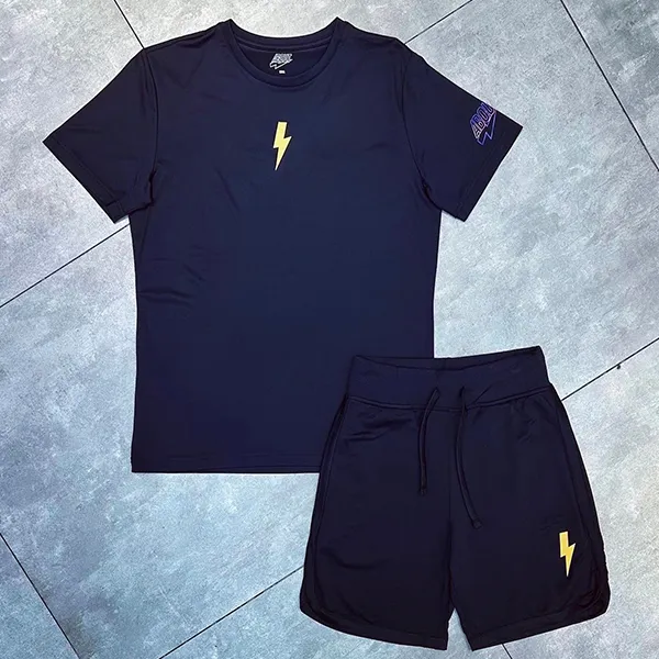 Bộ Quần Áo Cộc Tay Nam Hydrogen About P-Hub Padel Jersey Màu Đen Size S - Thời trang - Vua Hàng Hiệu