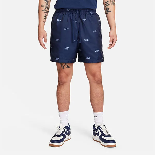 Bộ Quần Áo Cộc Tay Nam Nike All-Over Print FD1279-410/ FB7441-493 Màu Xanh Navy Size XL - Thời trang - Vua Hàng Hiệu