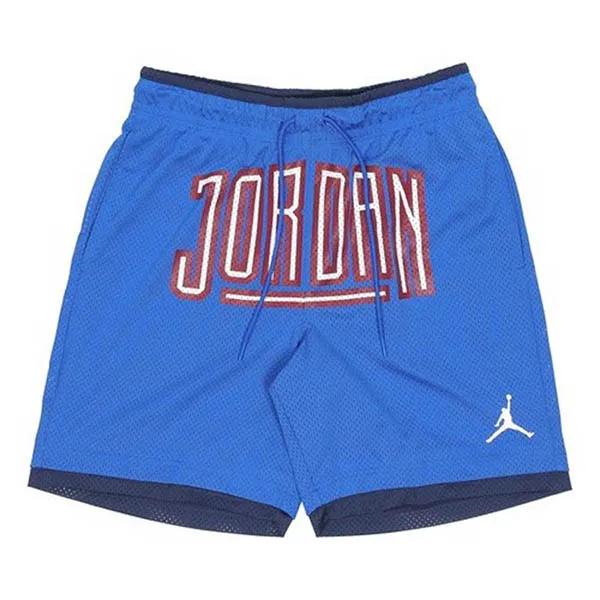 Bộ Quần Áo Cộc Tay Nam Nike Shooting Shirt Deep Royal Set AJ1111-455/DA7207-480 Phối Màu Size M