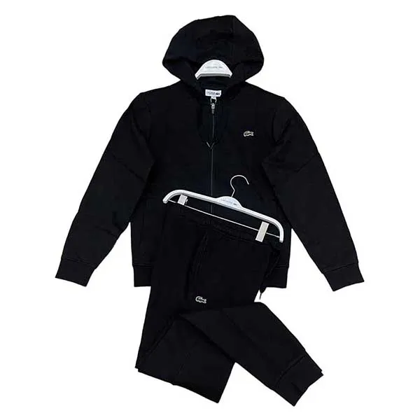 Bộ Quần Áo Nỉ Nam Lacoste Croc Logo Màu Đen - Thời trang - Vua Hàng Hiệu