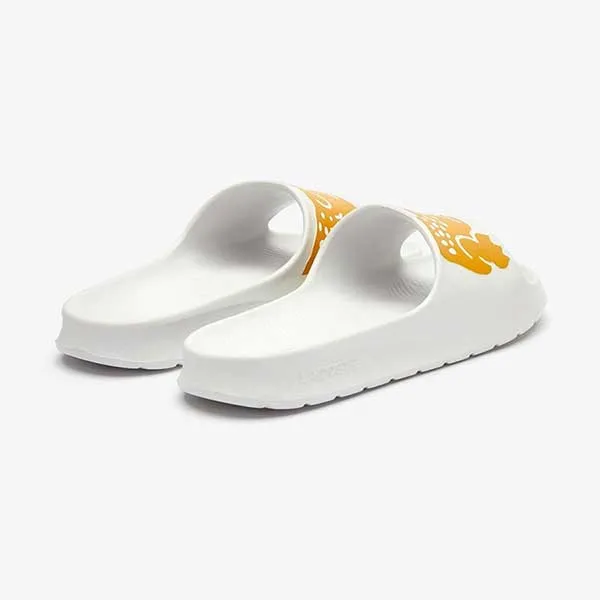 Dép Lacoste Ricky Regal Crocoslide 2 Màu Trắng Size 39.5