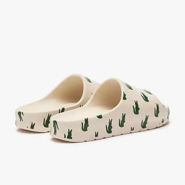 Dép Lacoste Serve Slide 2.0 46CMA0043 Màu Trắng Kem