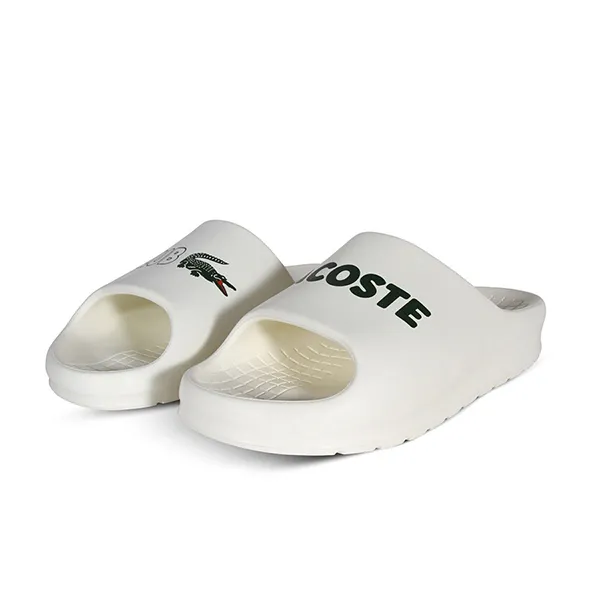 Dép Lacoste Serve Slide 2.0 745CMA0042WG1 Màu Trắng