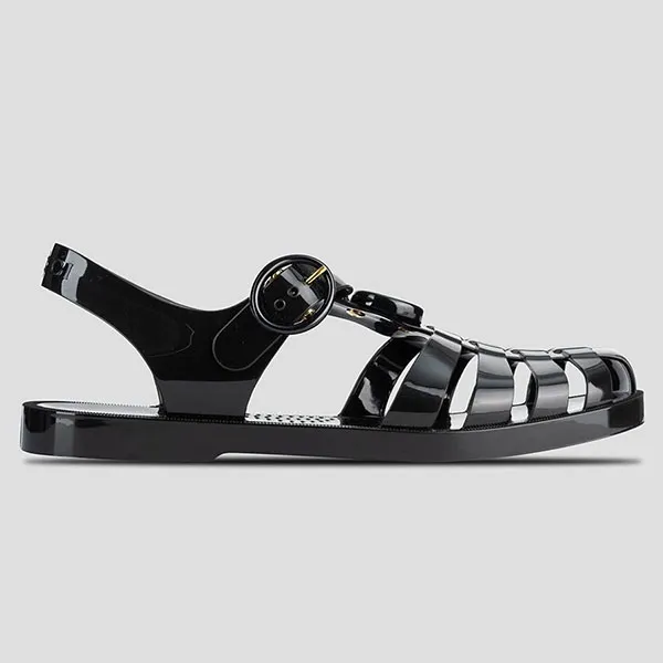 Dép Unisex Gucci Gladiator 674132 JFM00 100 Màu Đen Size 36 - Dép - Vua Hàng Hiệu
