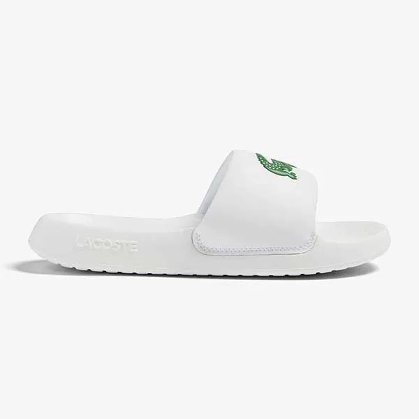 Dép Nam Lacoste Croco 1.0 45CMA0002 Màu Trắng