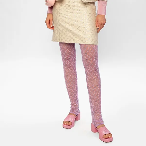 Dép Nữ Gucci Pink Rubber Slide Sandals 624730 J8700-5815 Màu Hồng Size 35 - Dép - Vua Hàng Hiệu