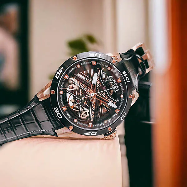 Đồng Hồ Nam Bonest Gatti King Sport Men’s Watch BG4601 Màu Đen