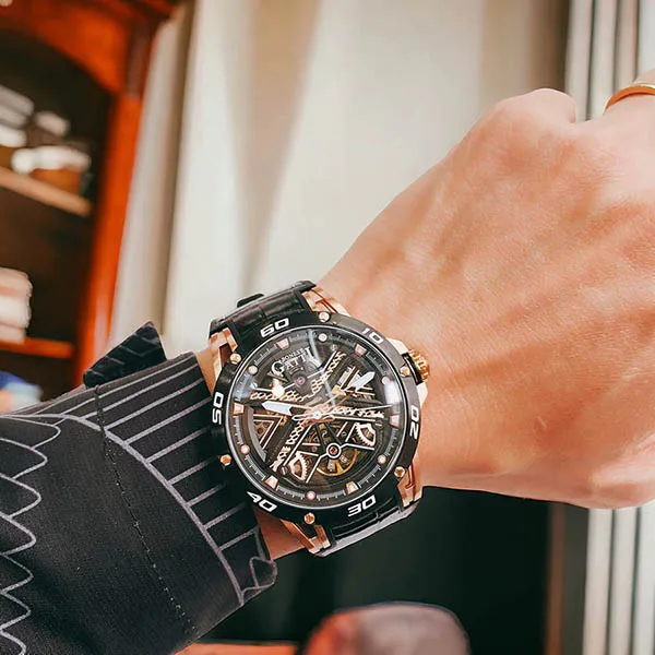 Đồng Hồ Nam Bonest Gatti King Sport Men’s Watch BG4601 Màu Đen