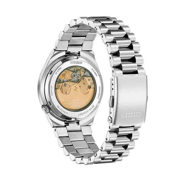 Đồng Hồ Nam Citizen Automatic Orange Dial Men's Watch NJ0150-81Z Màu Bạc - Đồng hồ - Vua Hàng Hiệu