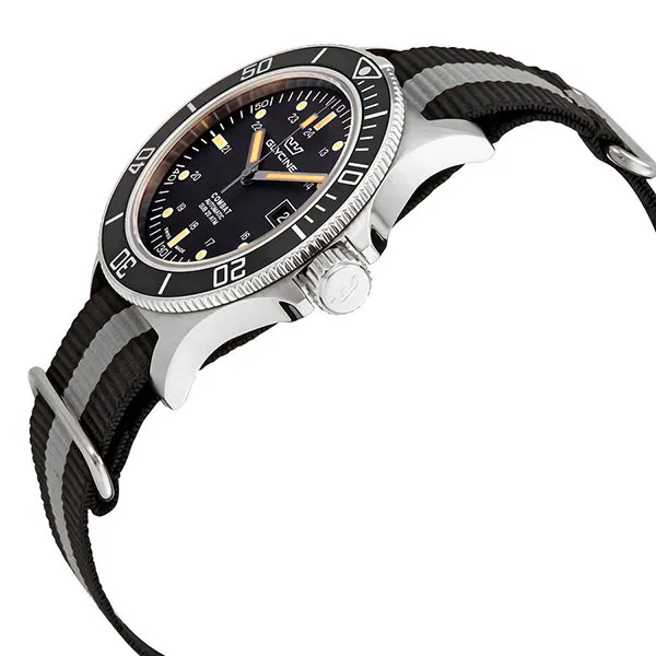Đồng Hồ Nam Glycine Combat Sub Automatic Black Dial Men's Watch GL0083 Màu Đen - Đồng hồ - Vua Hàng Hiệu