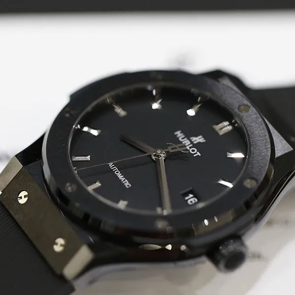 Đồng Hồ Nam Hublot Classic Fusion Ceramic Black 42mm 542.CM.1171.RX Màu Đen