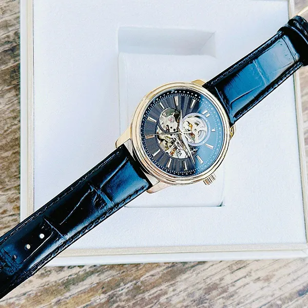 Đồng Hồ Nam Invicta Vintage Objet D Art Automatic 22578 Màu Đen Vàng