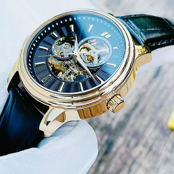 Đồng Hồ Nam Invicta Vintage Objet D Art Automatic 22578 Màu Đen Vàng