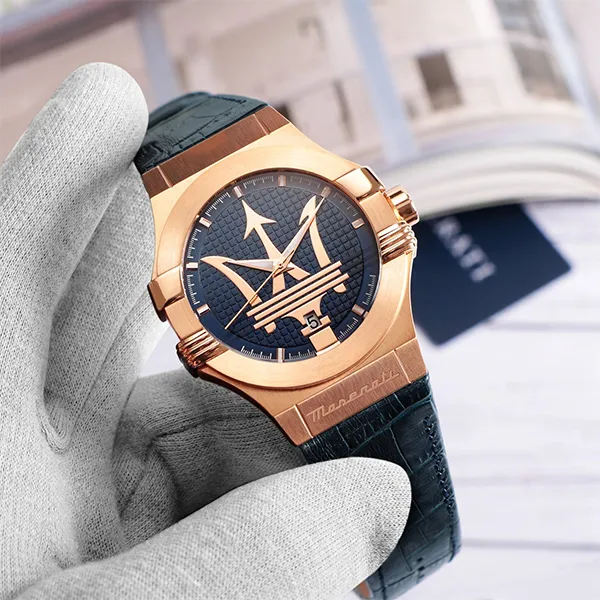 Đồng Hồ Nam Maserati Potenza Quartz R8851108027 Màu Xanh Navy Vàng Hồng - Đồng hồ - Vua Hàng Hiệu