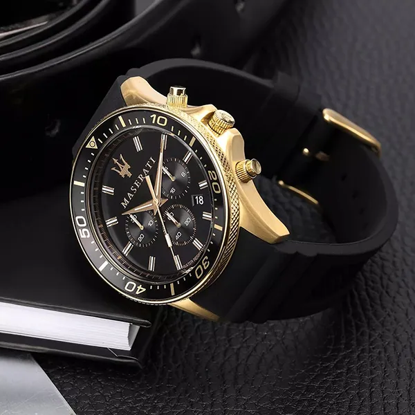 Đồng Hồ Nam Maserati Sfida Men's Watch R8871640001 Màu Vàng Đen - Đồng hồ - Vua Hàng Hiệu