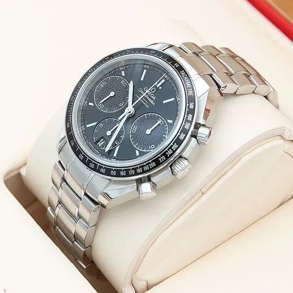 Đồng Hồ Nam Omega Speedmaster Racing Automatic Chronograph Men's Watch 326.30.40.50.01.001 Màu Bạc Đen