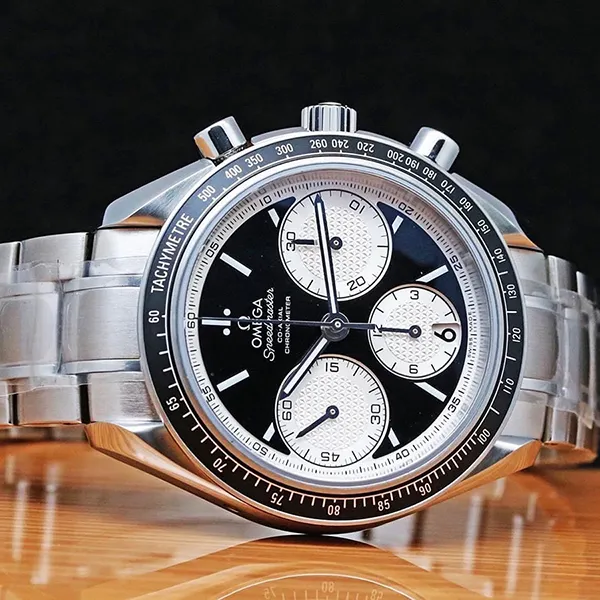 Đồng Hồ Nam Omega Speedmaster Racing Black Dial Men's Watch 32630405001002 Màu Bạc - Đồng hồ - Vua Hàng Hiệu