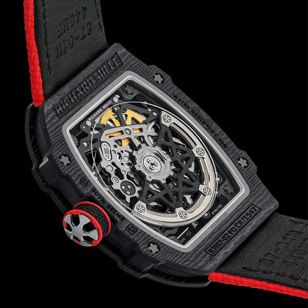 Đồng Hồ Nam Richard Mille 67-02 Automatic Italy Carbon Màu Đỏ - Đồng hồ - Vua Hàng Hiệu