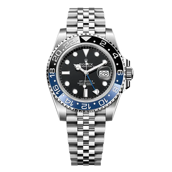 Đồng Hồ Nam Rolex GMT Master II 126710BLNR 40mm Màu Bạc Mặt Đen - Đồng hồ - Vua Hàng Hiệu