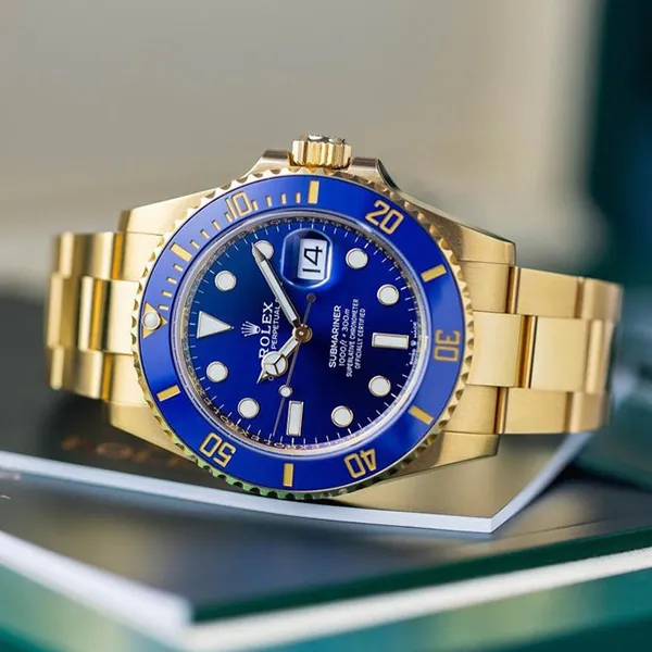 Đồng Hồ Nam Rolex Submariner Date 126618LB Màu Vàng Xanh Dương - Đồng hồ - Vua Hàng Hiệu