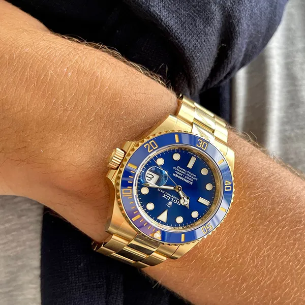 Đồng Hồ Nam Rolex Submariner Date 126618LB Màu Vàng Xanh Dương - Đồng hồ - Vua Hàng Hiệu